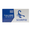 STV Technology Scorpio 9mm 115 Grain 50rd Full Metal Jacket Ammo (S9MM115F)