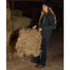 Cowgirl Tuff Company Women's Stretch Microfiber Black Jacket with Embroidered Logo (C08-H00731-BLK)