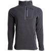 KINGS CAMO Men's XKG Covert 1/2 Zip Gray Hoodie With Face Mask (XKG4214-GRY)