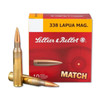SELLIER & BELLOT Match 338 Lapua 250Gr Boat Tail Hollow Point 10/100 Rifle Ammo (SB338LMA)