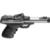 BROWNING Buck Mark Micro Bull 22 LR 4.4in 10rd Stainless Red Dot Suppressor Ready Pistol (51595490)
