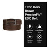 NEXBELT Titan Dark Brown 1 1/2in EDC Gun Belt (PCS3273)