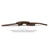 NEXBELT Titan Dark Brown 1 1/2in EDC Gun Belt (PCS3273)