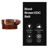 NEXBELT Bond Brown 1 3/8in EDC Gun Belt (PCS5710)