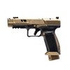 CANIK TTI Combat 9mm 4.6in 18rd Bronze Semi-Automatic Pistol (HG7854-N)