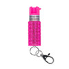 SABRE Jeweled Pink Pepper Spray with Key Ring (KR-J-PK-02)