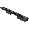 WARNE Mountain Tech Black Anodized 15 MOA Picatinny Rail Adapter for CZ 452/455 11mm (7755M)