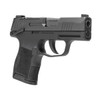 SIG SAUER P365 CA Compliant 9mm 3.1in 2x 10rd Mags Manual Safety Black Pistol (365-9-BXR3P-MS-CA)
