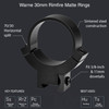 WARNE .22 30mm High Matte Rings (732M)