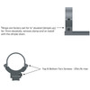 WARNE .22 30mm High Matte Rings (732M)