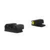 WILLIAMS Triton Pro Series Yellow Front/Green Rear Night Sights for Sig Sauer P-Series with #8 Front / #8 Rear (682603)