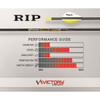 VICTORY ARCHERY RIP Elite Shaft 9.3 GPI 12-pc Arrows (RIPAE-250S-12)