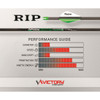 VICTORY ARCHERY RIP Gamer Shaft 7.5 GPI 12-pc Arrows (RIPAG-400S-12)
