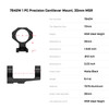 WARNE Skyline Precision 1PC 35mm MSR Cantilever Mount (7842M)