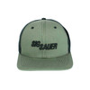 SIG SAUER Men's 3D Logo Mil Green Trucker Hat (SG-HAT-MG-SS)