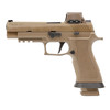 SIG SAUER M17X 9mm 4.7in 3x 21rd Mags Coyote Tan Pistol with ROMEO-M17 Red Dot Sight (M17X-9-RX)