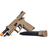 SIG SAUER Proforce M17 6mm BB CO2 Powered Semi-Automatic Flat Dark Earth Airsoft Pistol (AIR-PF-M17)