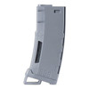 LANCER TACTICAL 130rd High Speed Mid-Cap Gray Airsoft Magazine Pack of 5 (LT-MIDMAG-HSY-5P)