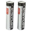 Streamlight SL-B50, USB-C Rechargeable Battery, 2 Pack, Black and Silver 22112