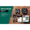 VORTEX Diamondback HD 10x42 Binoculars and VORTEX Bantam HD 6.5x32 Youth Binoculars (BNDL-DB215-BTM6532)
