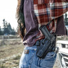 GALCO Concealable 2.0 Black RH Belt Holster For Glock 43X MOS w/Red Dot (CO2-800RB)