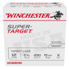 WINCHESTER AMMO Super Target Shotshell Ammo 12 GA 2.75in #8 1oz 1290 FPS 25rd Box (TRGT12908)