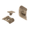 MAGPUL Type 2 Half Slot Flat Dark Earth M-LOK Rail Covers (MAG1365-FDE)