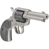 RUGER Wrangler 22LR 3.75in 6rd Silver Cerakote SAO Revolver (02016)