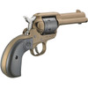 RUGER Wrangler 22LR 3.75in 6rd Burnt Bronze Cerakote SAO Revolver (02017)