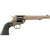 RUGER Wrangler 22LR 6.5in 6rd Burnt Bronze Cerakote SAO Revolver (02038)