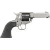RUGER Wrangler 22LR 3.75in 6rd Silver Cerakote SAO Revolver (02053)