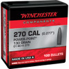 WINCHESTER AMMO Centerfire Rifle Reloading 270 Win 130gr 100rd/Box Bullets (WB270P130X)