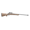 RUGER Hawkeye FTW Hunter 6.5 PRC 24in Threaded Barrel 4rd HS Precision Tan/Black Speckled Bolt-Action Rifle (57153)