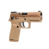 SIG SAUER P320-M18 9mm 3.9in 10rd Coyote Tan Semi-Automatic Pistol, California Compliant (320CA-9-M18-MS-CA)