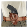 GALCO Speed for Glock 26 Right Hand Leather Paddle Holster (SPD286)