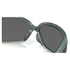 OAKLEY Wildrye Matte Silver Blue Colorshift Frame/ Prizm Black Polarized Lenses Sunglasses (OO9230-0561)