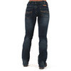 Cowgirl Tuff Company Women's Don't Fence Me In Dark Wash Jeans (C01-JDARKH-DWH)
