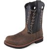 SMOKY MOUNTAIN BOOTS Kid's Buffalo Brown/Black Leather Cowboy Boots (3892)