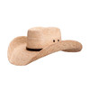 OUTBACK TRADING Eight Seconds Natural Straw Hat (15192-NAT)