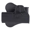 BULLDOG CASES Rapid Release Black Right Hand Paddle Holster for Glock 42 (RR-G42)