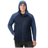 VERTX Men's Manitou Dark Sky/Open Water Blue Hooded Jacket (F1-VTX8855-DSK/OWB)