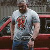 VIKTOS Smgeed Charcoal Heather Tee (18155)