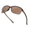 OAKLEY Women's Unstoppable Sunglasses w/ Matte Brown Tortoise Frame and Prizm Tungsten Polarized Lenses (OO9191-1465)