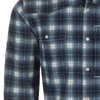 DRAKE Men's Cinco Ranch Western Plaid Night Sky Navy LS Shirt (DS2239-NSN)
