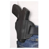 BULLDOG CASES Black Right Hand Molded Leather Belt Slide Holster For Small & Mini Autos (MLB-S)