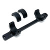 DNZ Game Reaper 1in Medium Black 1PC Scope Mount for Savage LA Round Receiver (18200OS)