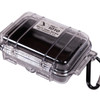 PELICAN 1010 Black/Clear Micro Case (1010-025-100)