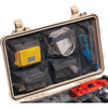 PELICAN 1519 Photographer's Lid Organizer for Pelican 1510 Case (1510-510-000)