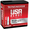 WINCHESTER AMMO .308 Caliber 168gr Open Tip Range 100 Bullets (WBR30168)