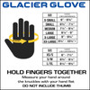 GLACIER GLOVE Islamorada Gator Green Sun Gloves (079AG)